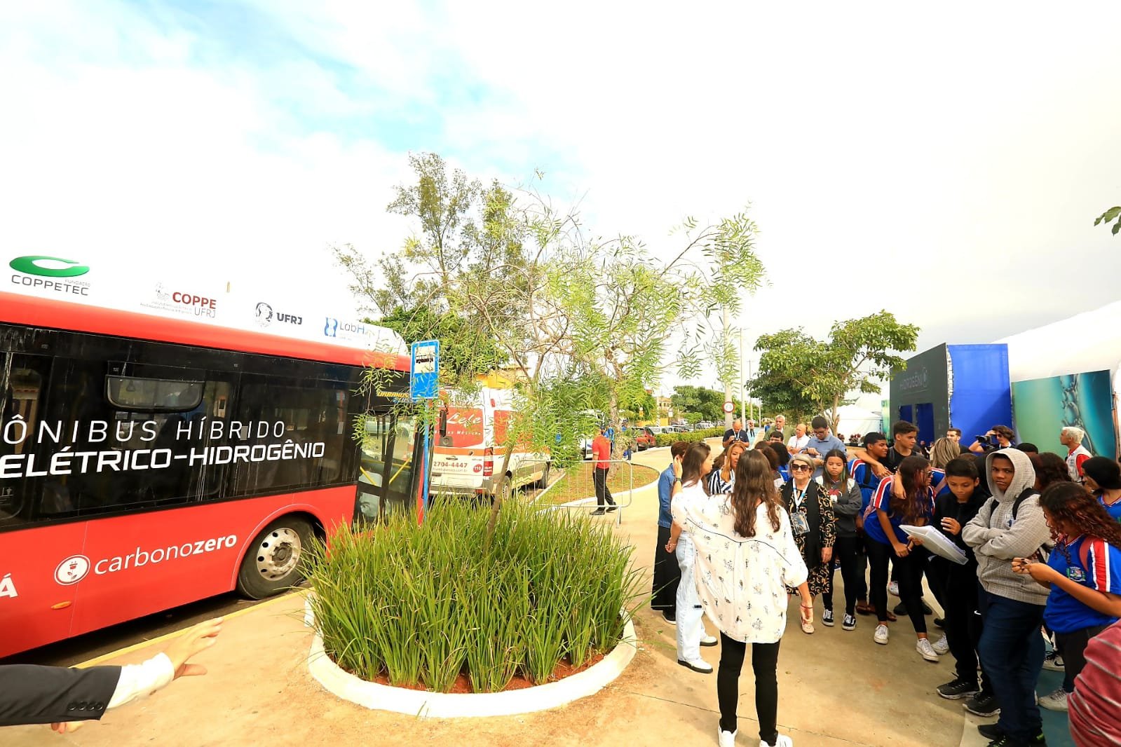 Barra de Maricá tem em exposição Protótipo de ônibus de hidrogênio