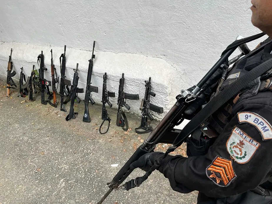 Armas e munições apreendidas em operações no Rio serão reutilizadas pela Polícia Civil e Militar