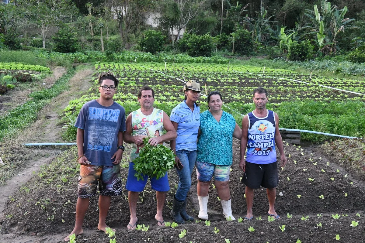 Feira agroecológica do Muriqui em Parque Rural