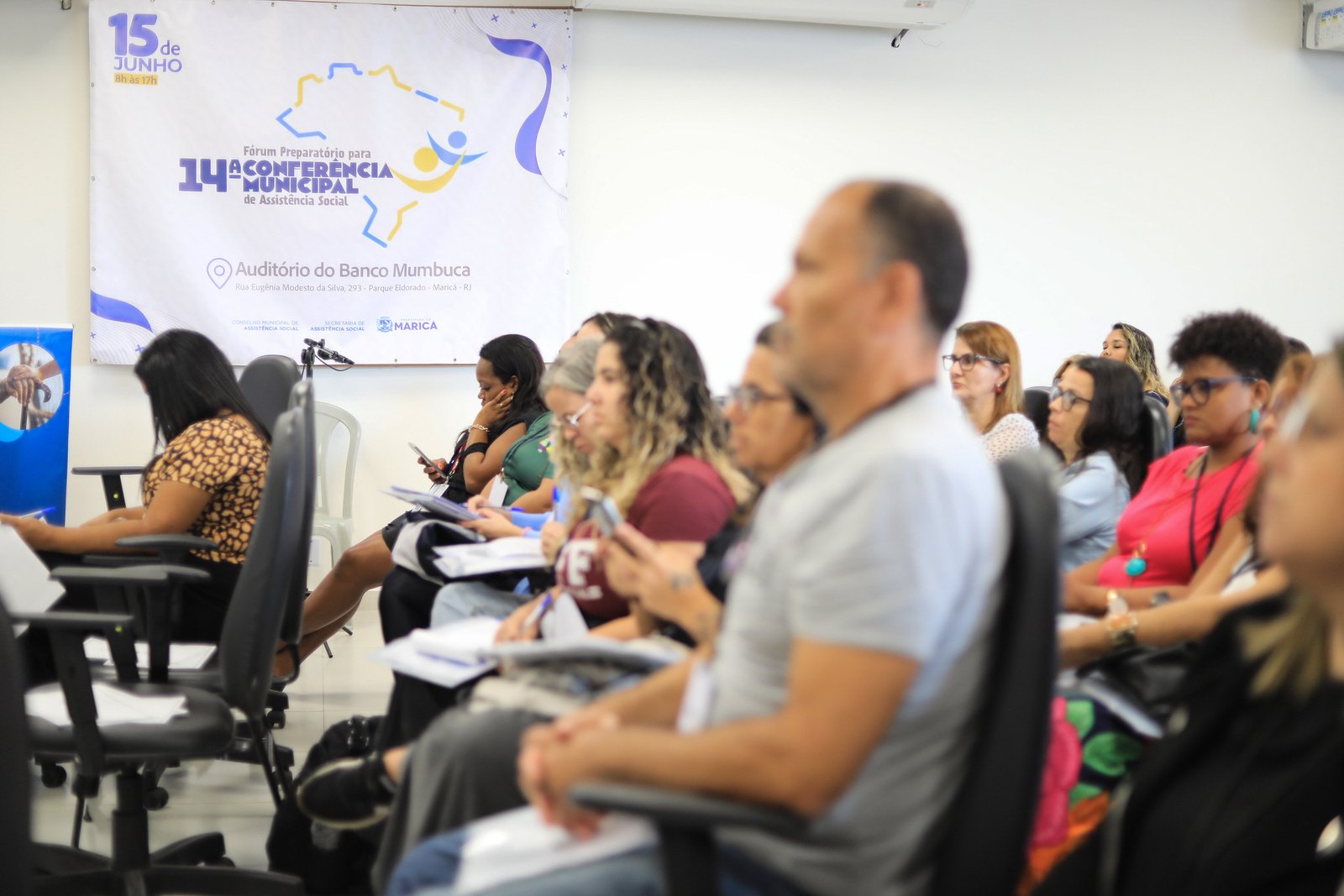 Fórum Municipal Maricá debate ideias para Conferência de Assistência Social
