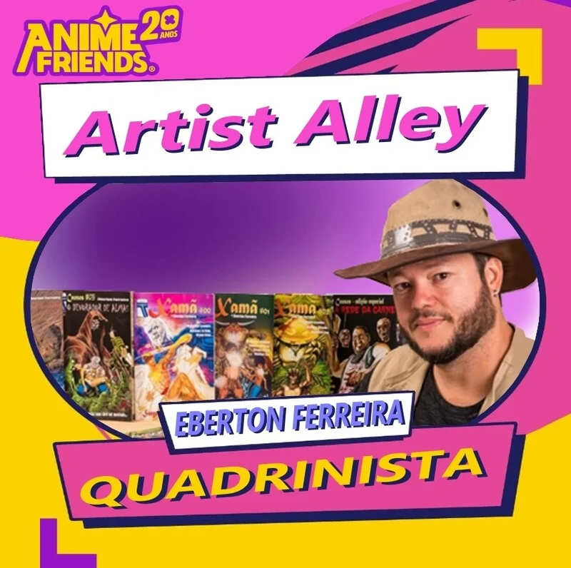 Quadrinista de São Gonçalo é um dos escolhidos para o Anime Friends em São Paulo