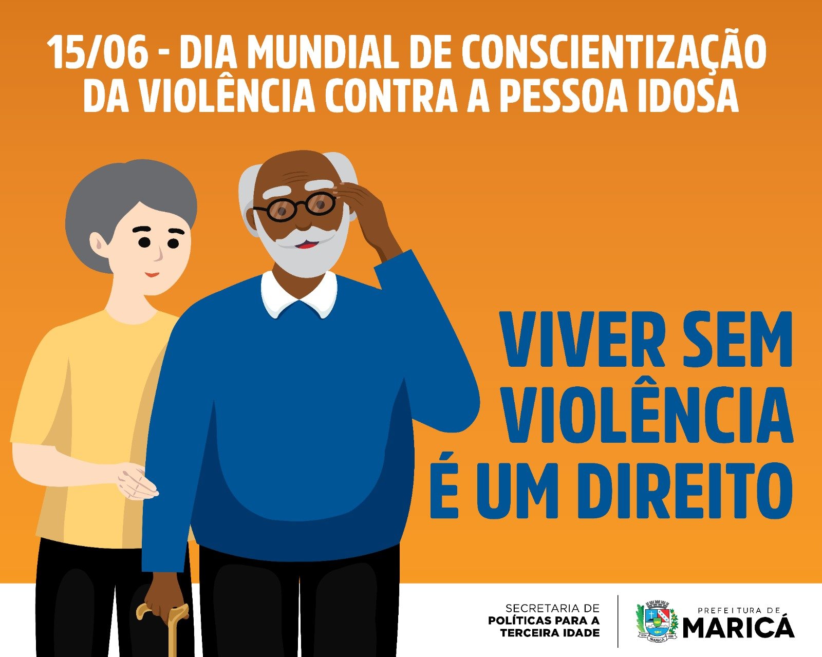 Ciclo de palestras no Dia Mundial de Combate à Violência Contra a Pessoa Idosa