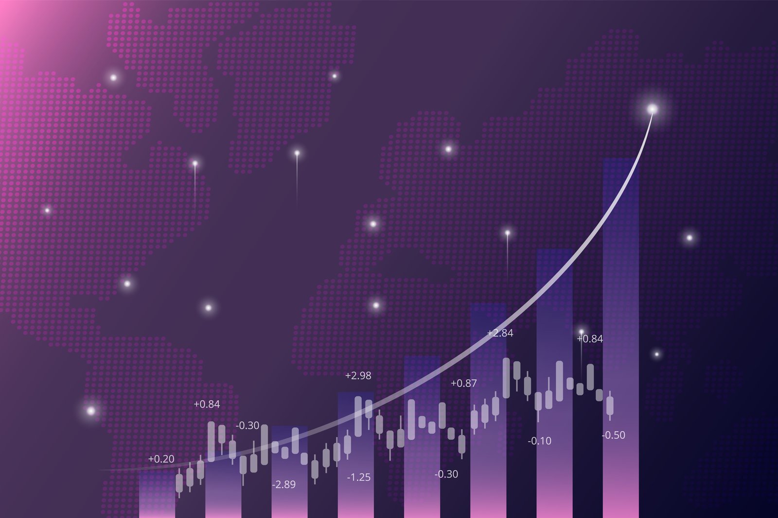 <a href="https://br.freepik.com/vetores-gratis/grafico-no-mercado-de-acoes-do-mapa-mundial-ou-fundo-do-conceito-de-negociacao-forex_20338961.htm#query=graficos&position=30&from_view=search&track=sph">Imagem de mamewmy</a> no Freepik