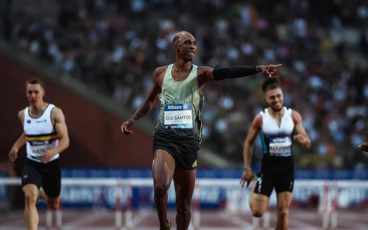Alison dos Santos conquista medalha de bronze nos 400m na Diamond League