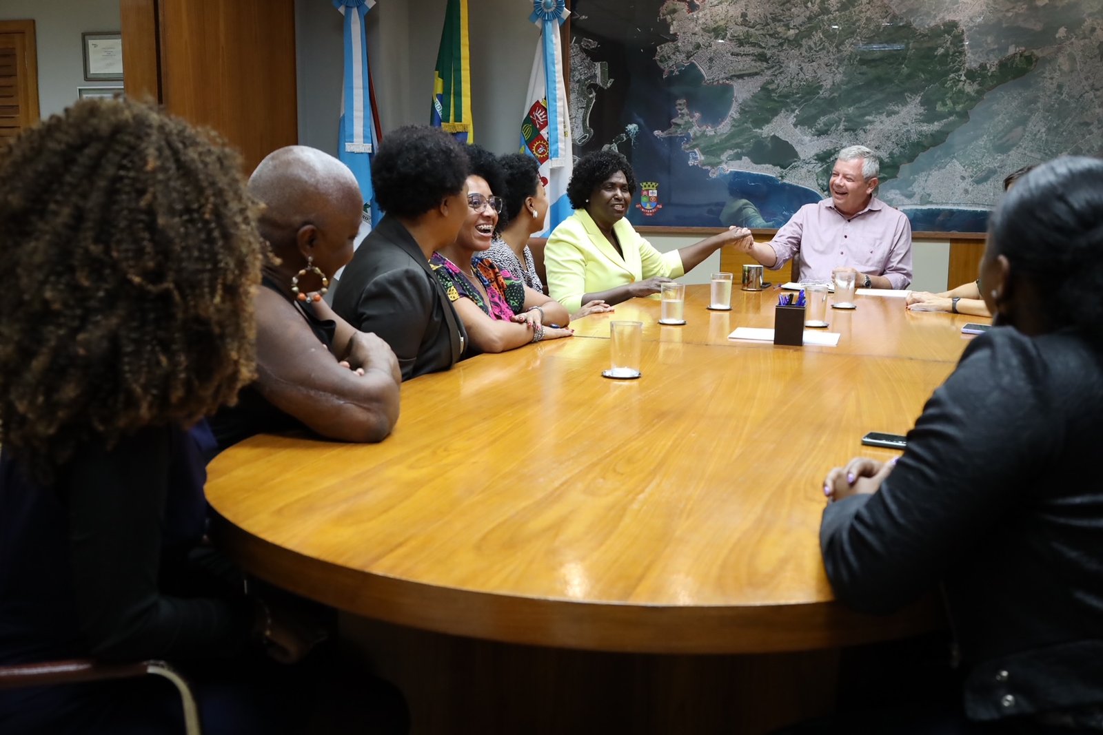 Axel Grael e Benedita da Silva discutem Direitos Humanos em Niterói
