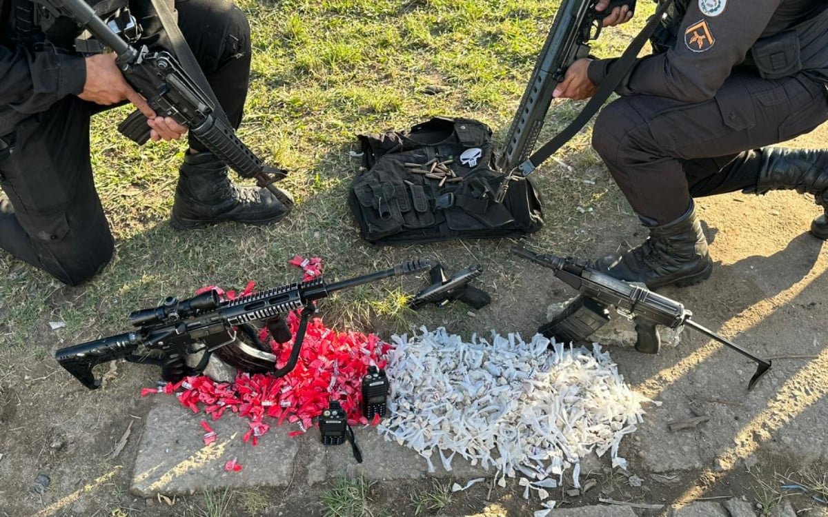 Chefão do tráfico na Comunidade Cesar Maia é detido em operação policial