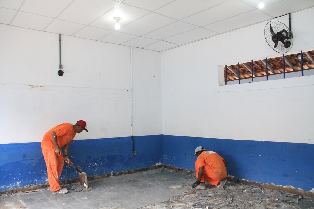 Escola municipal no Porto Velho de cara nova
