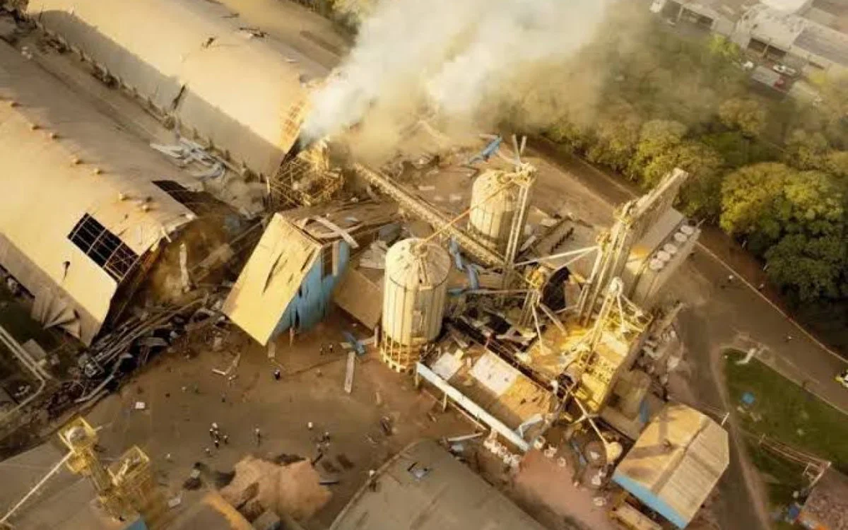 Explosão em silo deixa mortos e feridos em Palotina