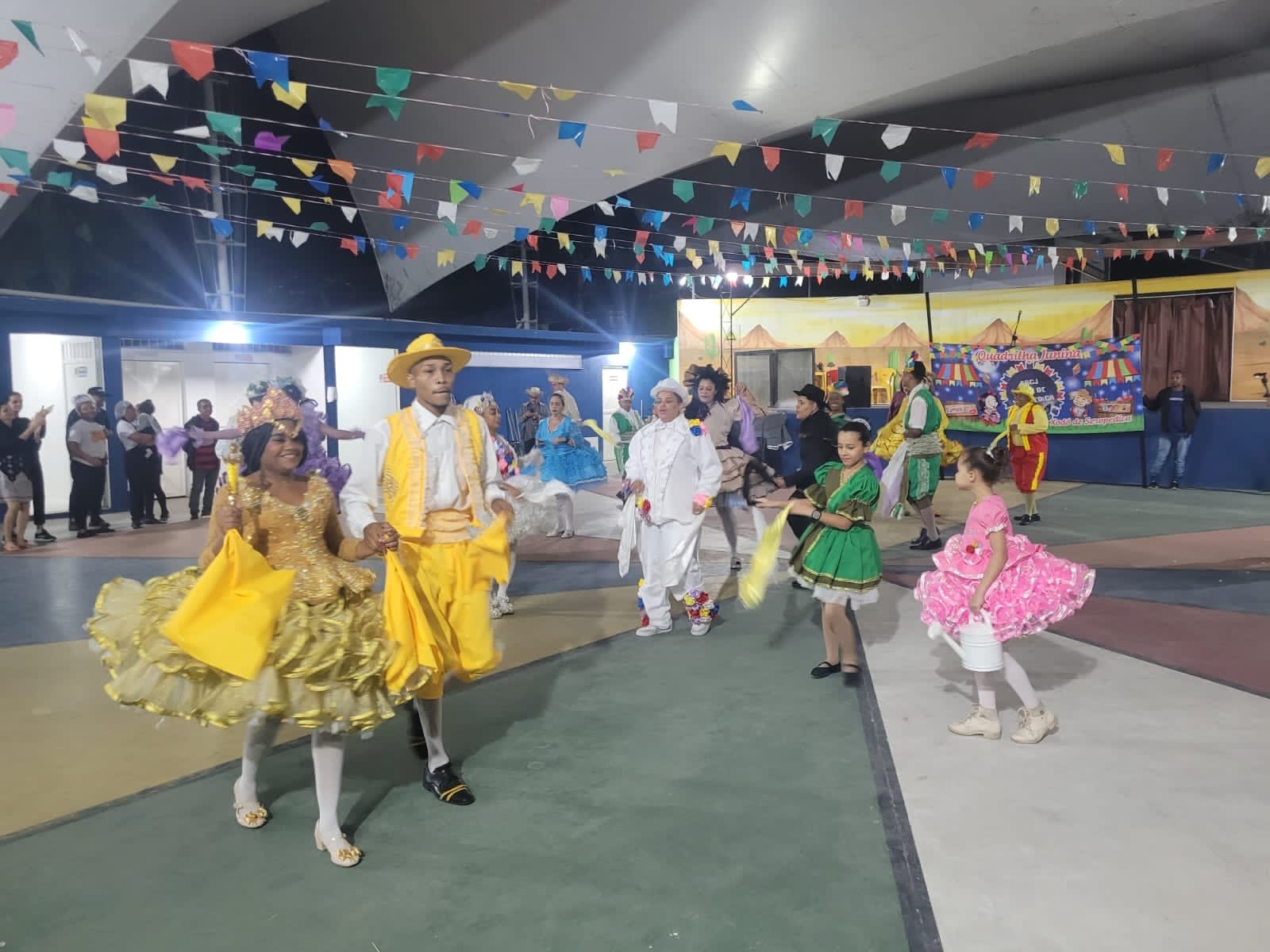 Festival de Quadrilhas agita o Centro de Tradições Nordestinas com muita animação