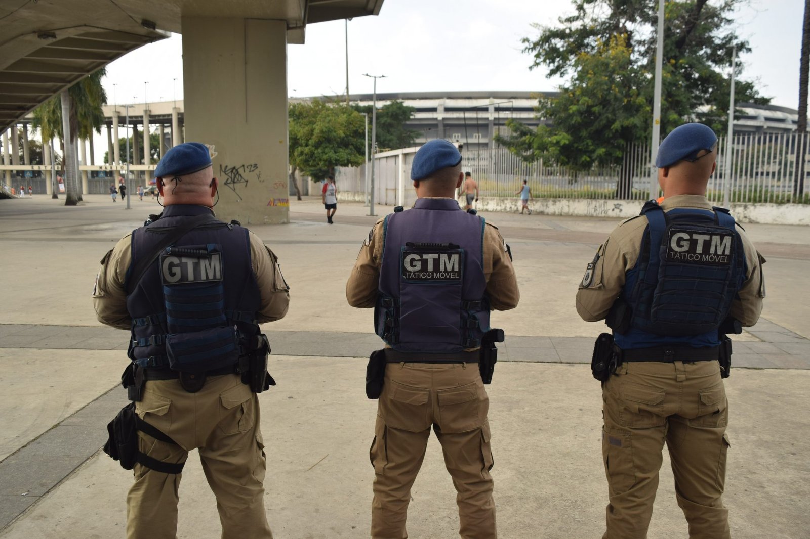 GM se mobiliza para garantir segurança durante o jogo do Fluminense