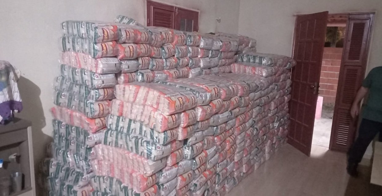Polícia Civil recupera carga roubada de 12 toneladas de arroz
