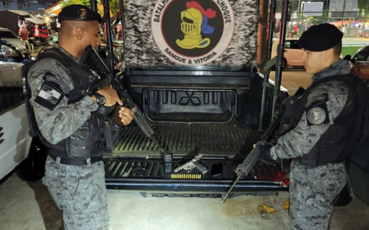 Polícia prende homem com arma em Irajá