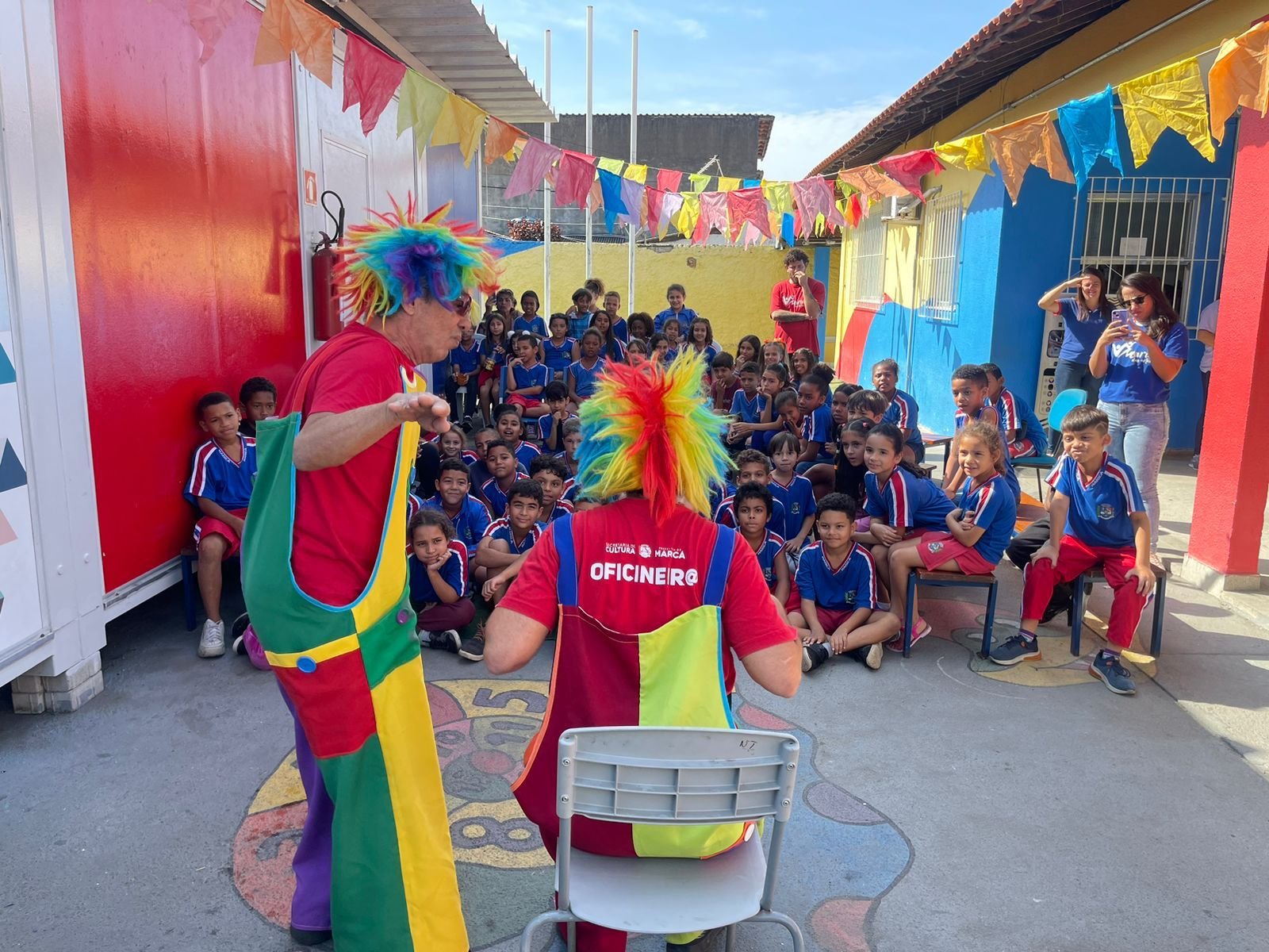 Prefeitura leva Caravana da Cultura para Escola Municipal Guaratiba