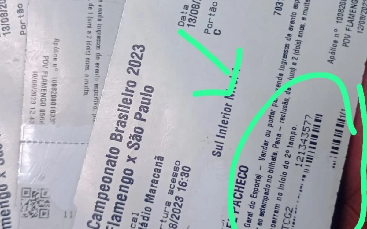 Cambista é preso em flagrante ao redor do Maracanã