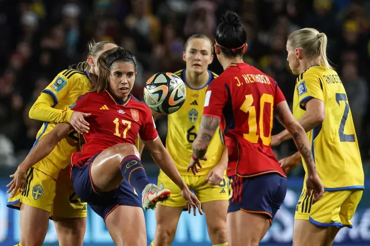 Espanha vence Suécia e está na final da Copa do Mundo