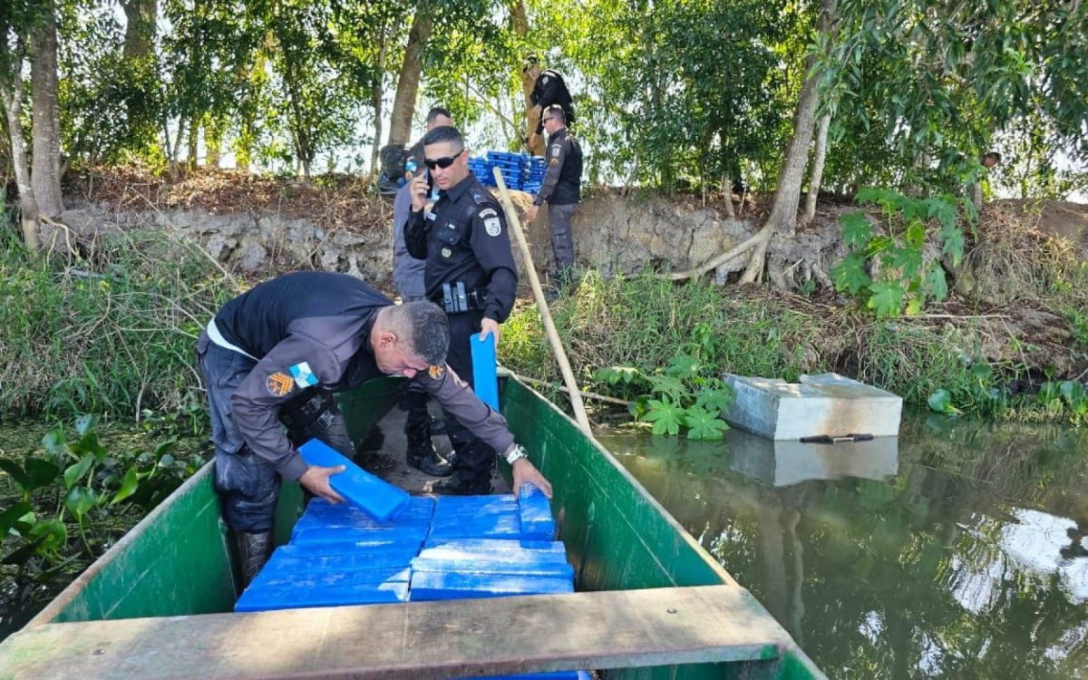 Meia tonelada de maconha é apreendida pela PM em Campos dos Goytacazes