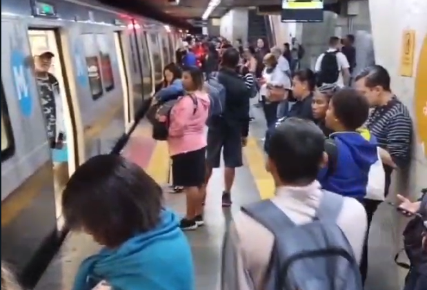Metrô do Rio sofre interrupção após furto de cabos