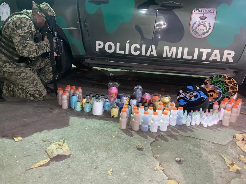 Polícia passa o cerol em fábrica de linha chilena em Niterói