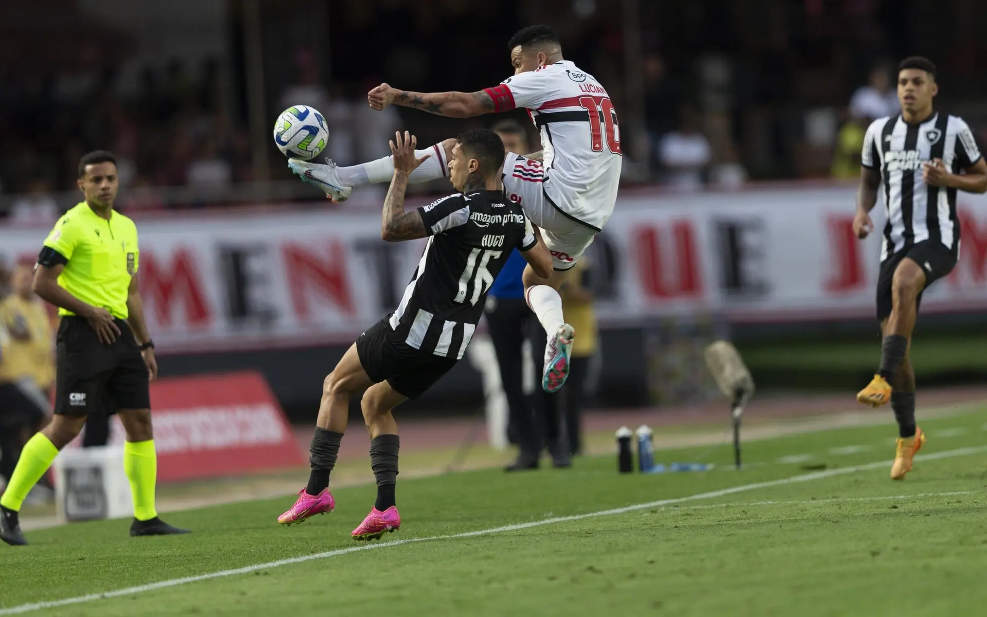 São Paulo e Botafogo empatam pelo Brasileirão