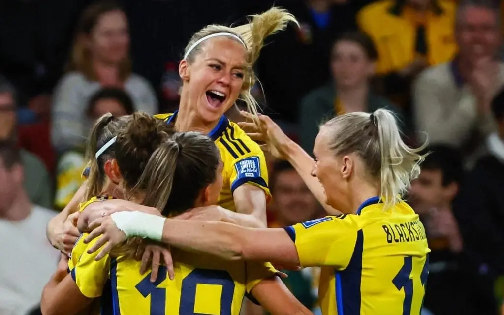 Suécia bate Austrália e garante terceiro lugar na Copa do Mundo