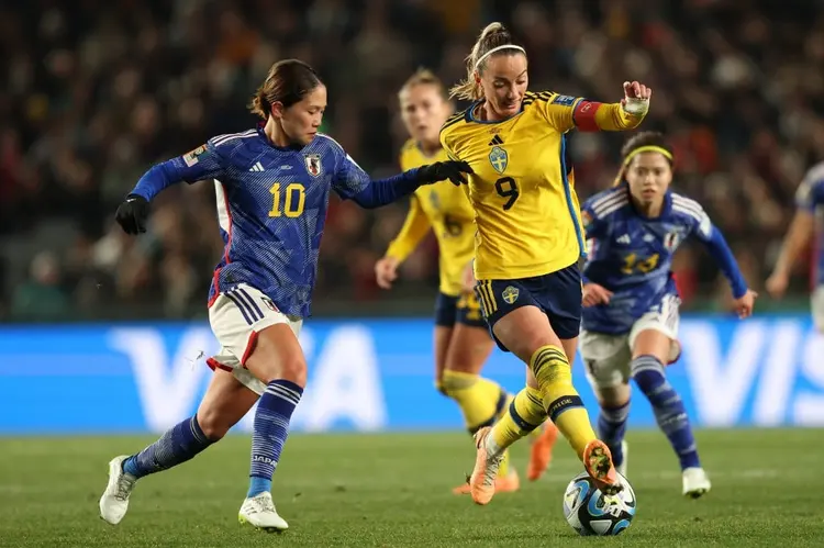 Suécia vence Japão e avança na Copa do Mundo