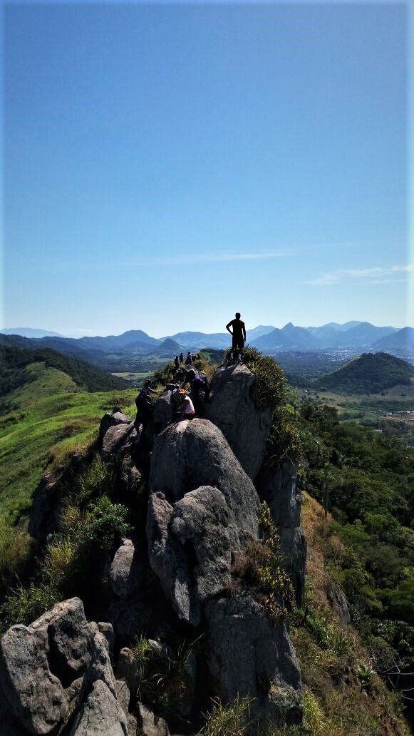 Trilha para Pedra do Macaco no Circuito Ecológico Caminhos de Maricá