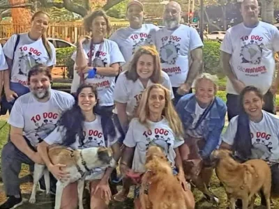 Tutores de Niterói promovem "Cãominhada" em defesa dos animais