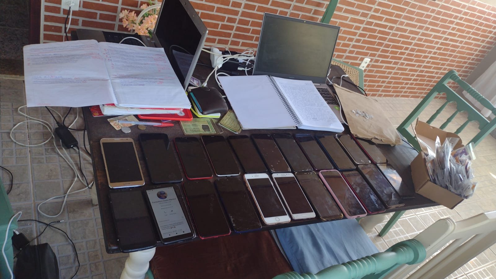 Call center do crime é desmontado em Maricá
