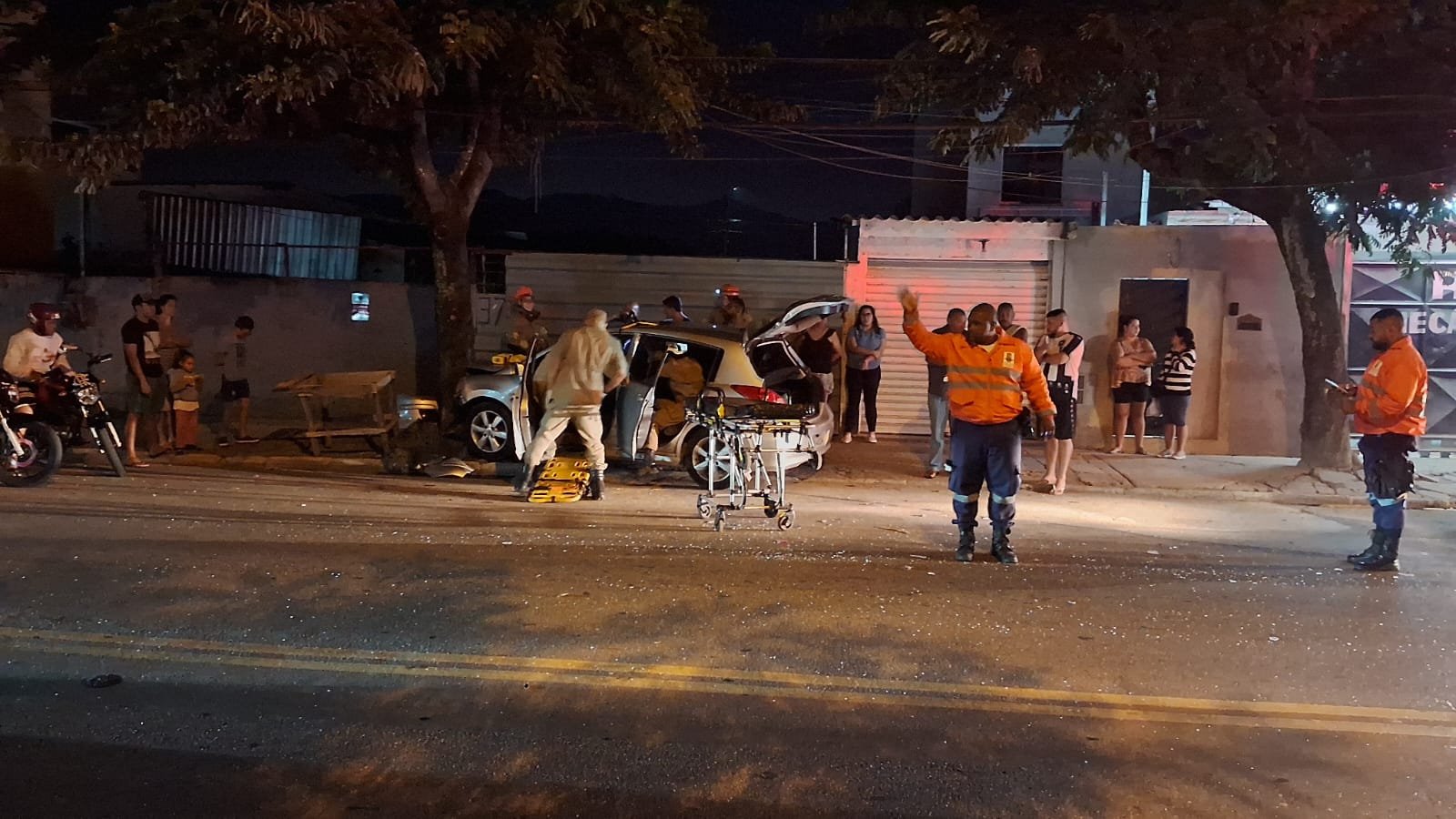 Grave acidente deixa duas feridas na Região Oceânica