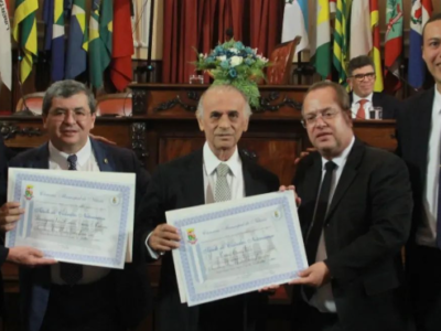 Câmara Municipal de Niterói homenageia dois juristas renomados