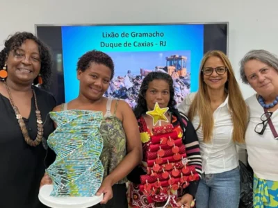 Catadoras de Araruama integram projeto de arte e sustentabilidade
