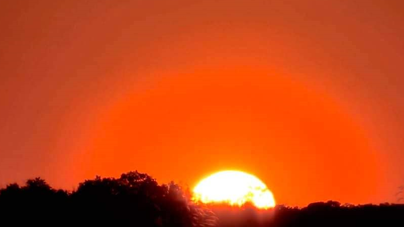 Halo Solar incomum surpreende moradores dos Estados Unidos