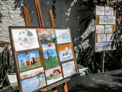 Itaboraí: 1ª exposição de pinturas dos artistas infantis da Escola Municipal de Artes