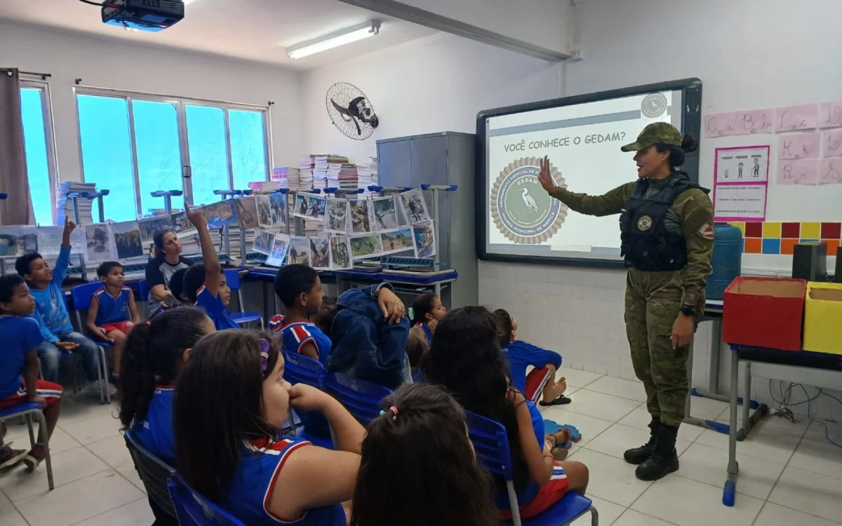 Maricá: escolas municipais recebem aulas sobre o meio ambiente