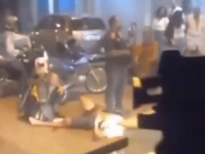 Motociclista fica ferido em acidente na Alameda