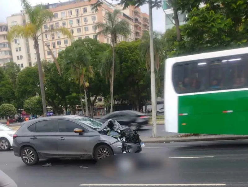 Atropelamento na Praia de Botafogo causa morte