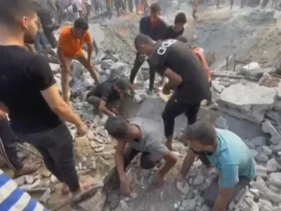Bombardeio israelense mata ao menos 50 em campo de refugiados em Gaza