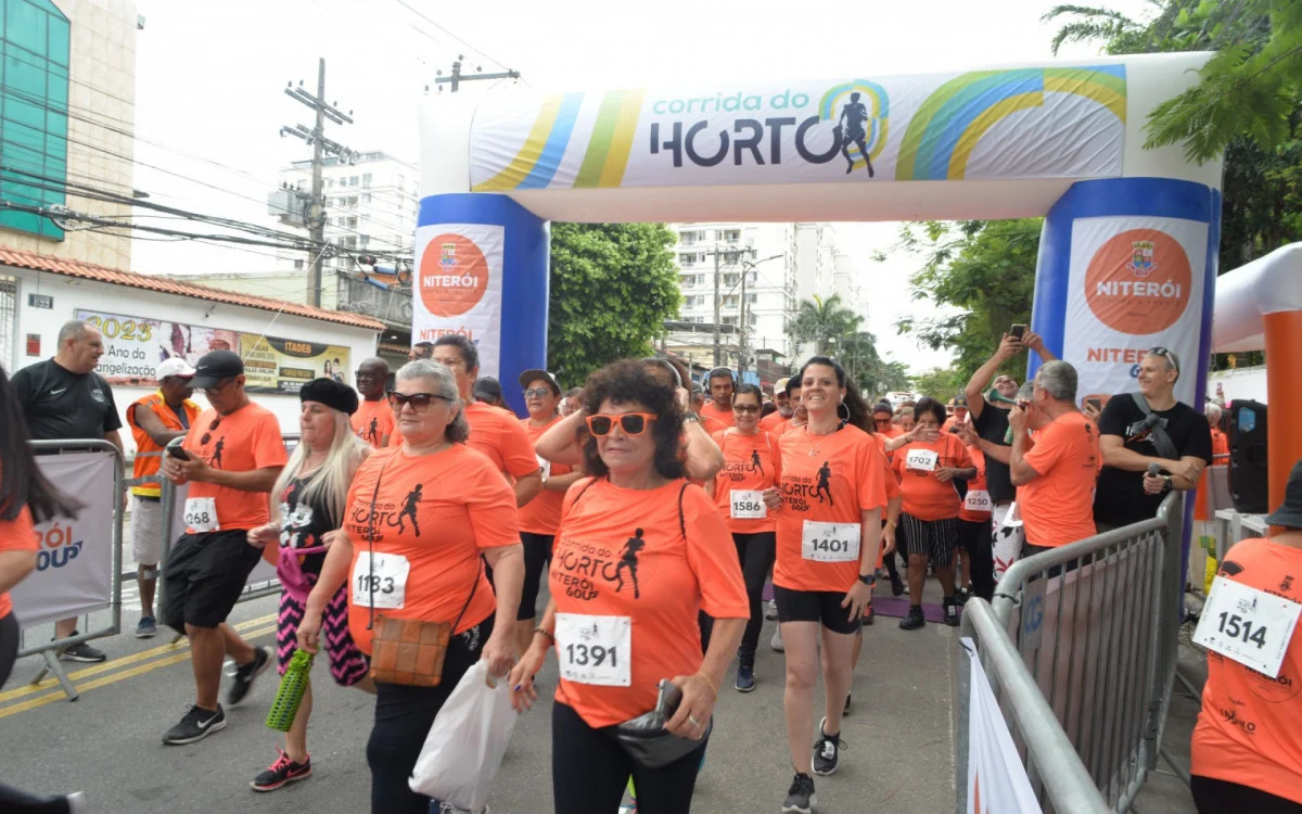Corrida Horto Niterói 60Up reuniu mais de 100 corredores