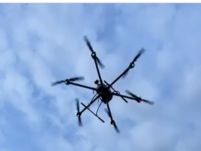 Drones com tecnologia de ponta são usados em operação na Maré