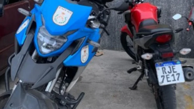 Homem é preso em Araruama com moto roubado