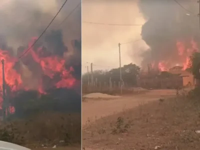 Incêndio atinge Parque Nacional da Serra das Confusões