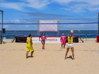 Maricá: 2ª etapa do Challenger de voleibol de praia