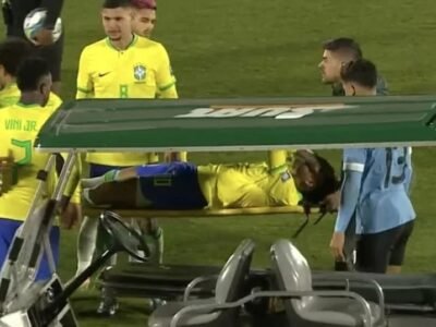 Neymar rompe ligamento do joelho e menisco