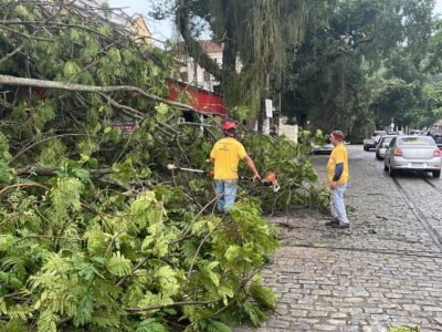 Defesa Civil alerta para novas tempestades em Niterói