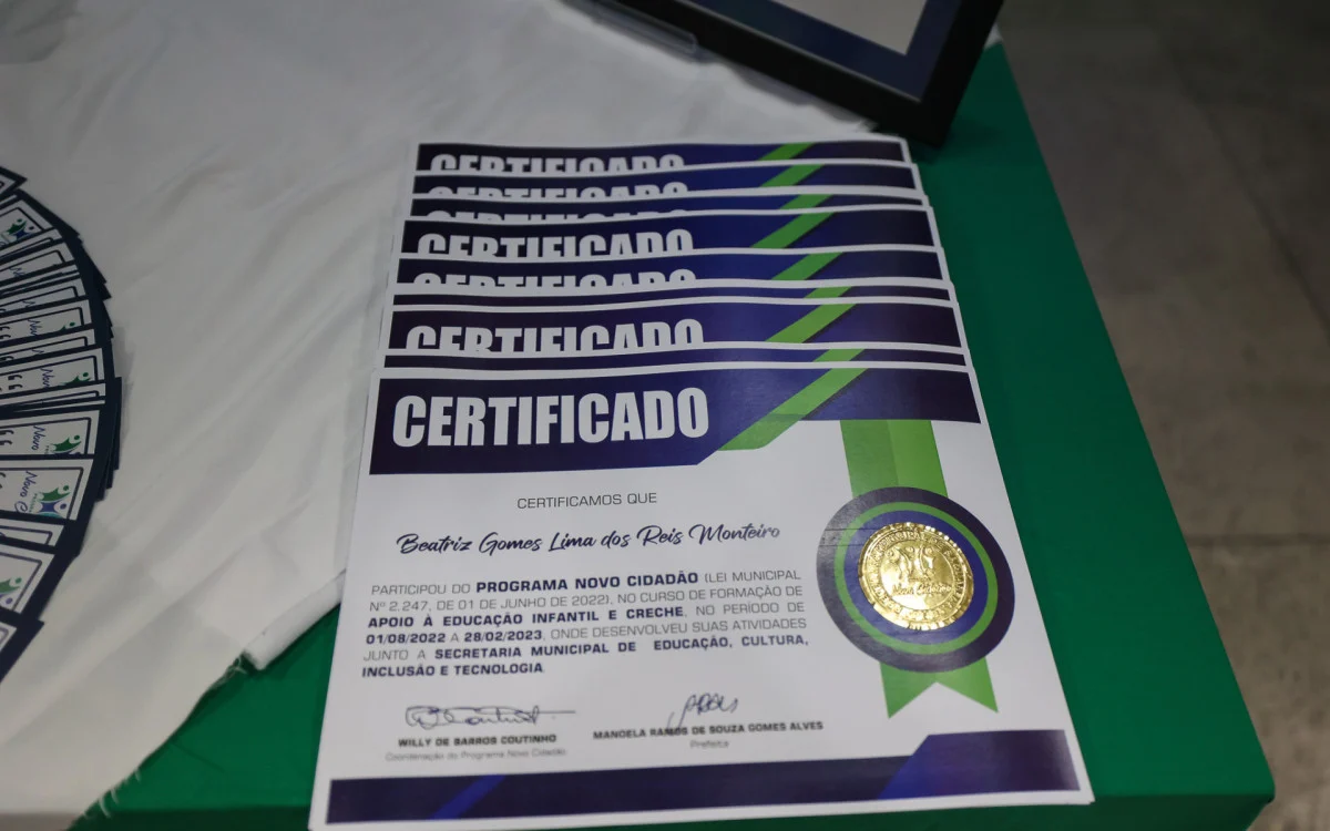 Prefeitura de Saquarema abre inscrições para o Programa Novo Cidadão