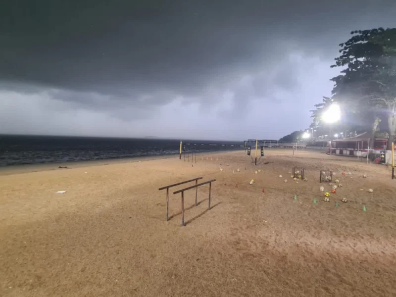 Previsão do tempo indica instabilidade e aviso de ressaca em Niterói