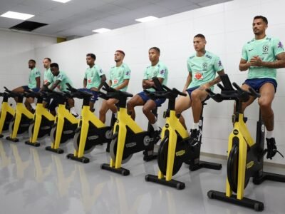 Seleção Brasileira faz treino regenerativo em Cuiabá