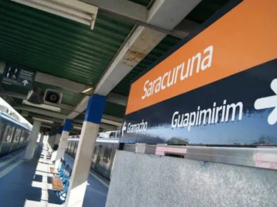 Trens da SuperVia entre Saracuruna e Gramacho suspensos nesta segunda-feira