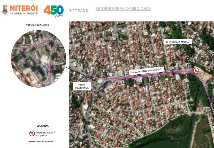 Acesso ao bairro de Camboinhas passará por mudanças