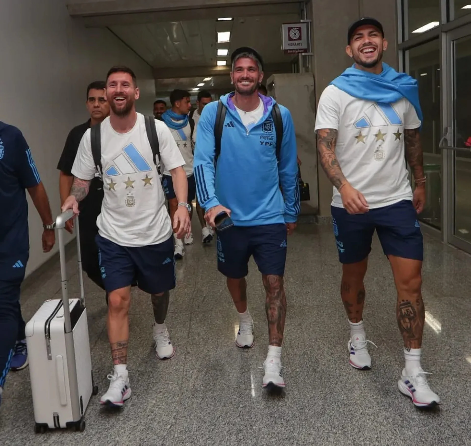 Argentina chega ao Rio de Janeiro com festa e provocação